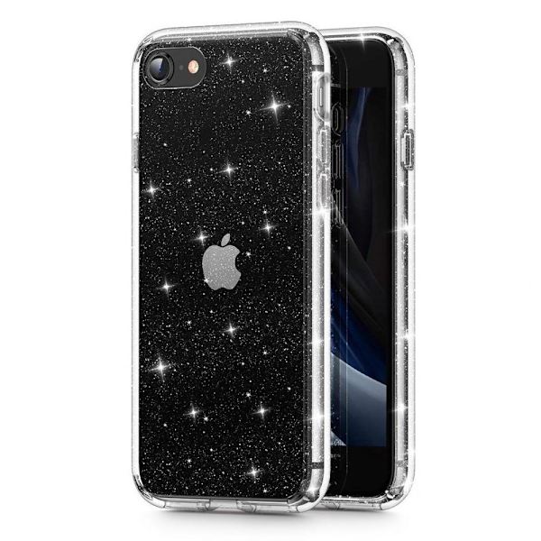 Tech-Protect iPhone 7/8/SE Kotelo Glitter Transparent