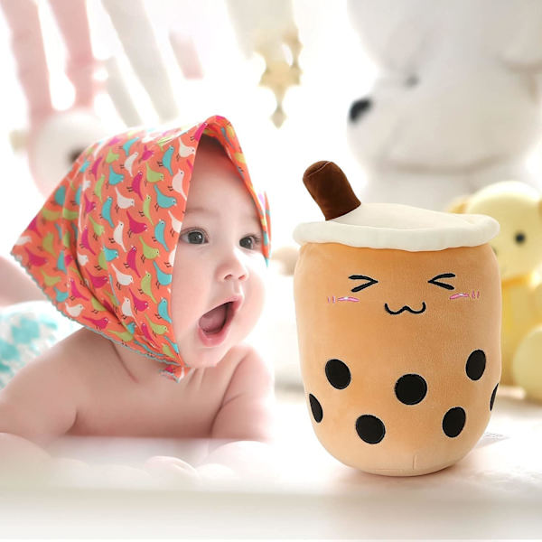 13,7 tommers myk Boba Tea bamse - Perfekt gave til barn