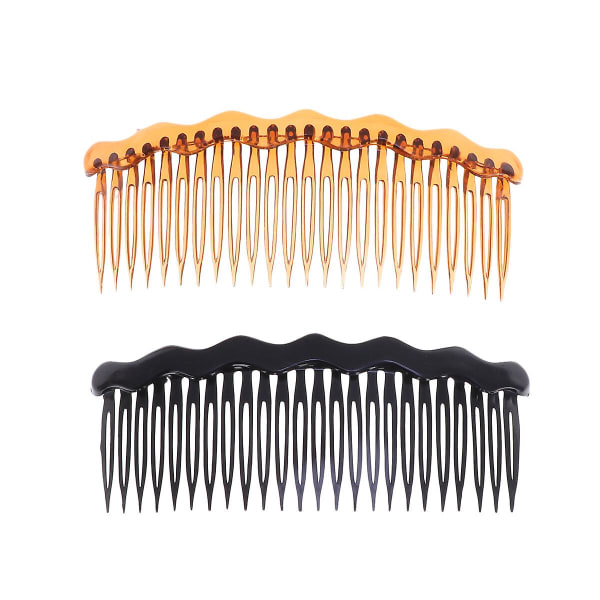 kpl Morsiamen Tiara muovihampaiden hiuskammat Naisten muoviset hiuskampat hiuskammat Simple Hair Comb (4 kpl)