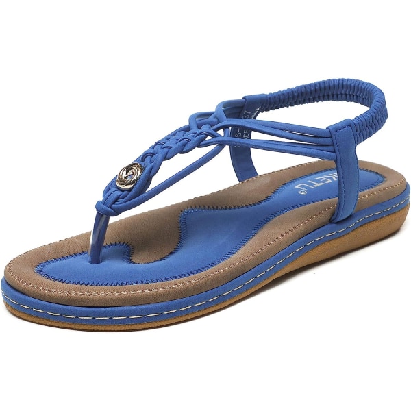 Sandaler kvinder sommer flade sandaler tå separator sko 4a74 | Fyndiq