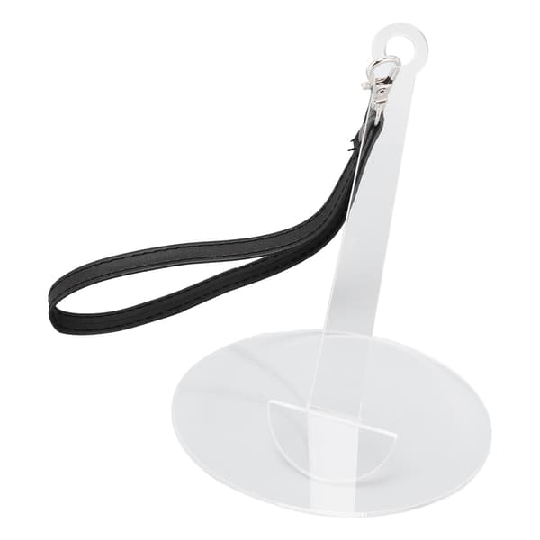 YX071-2 2 stk. Akryl Bærbar Garnholder for Håndledd, Transparent