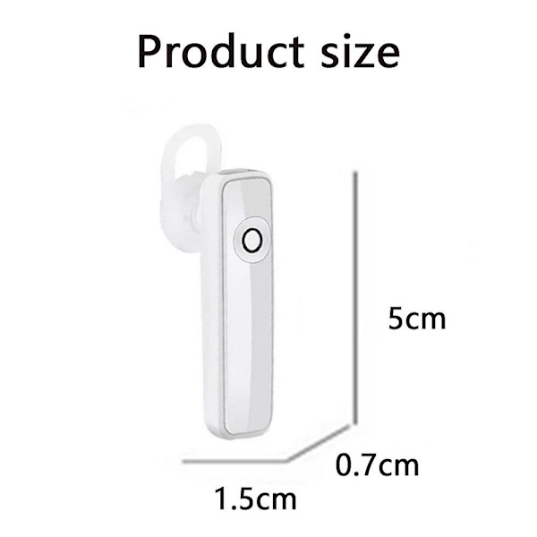 Bluetooth-headset Trådlöst Mobiltelefon Öronpropp V4.1 Med Mikrofon Brusreducering Handsfree
