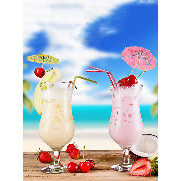 150 kappaletta trooppisia havaijilaisia kuppikakkujen päällystäjiä Summer Flamingo Ananas Cocktail Sateenvarjo Cupcake Toppers Cocktail Picks Juhlatarvikkeet
