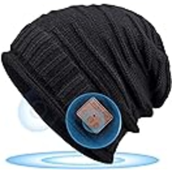 Bluetooth hattu, miesten talvihattu Bluetooth 5.0 kuulokkeilla