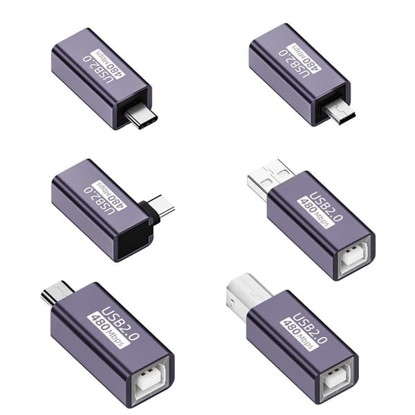 USB-B - Type-C MIDI-sovitin USB-B - USB-C USB-B - USB-B to USB-C USB-B to USB-C