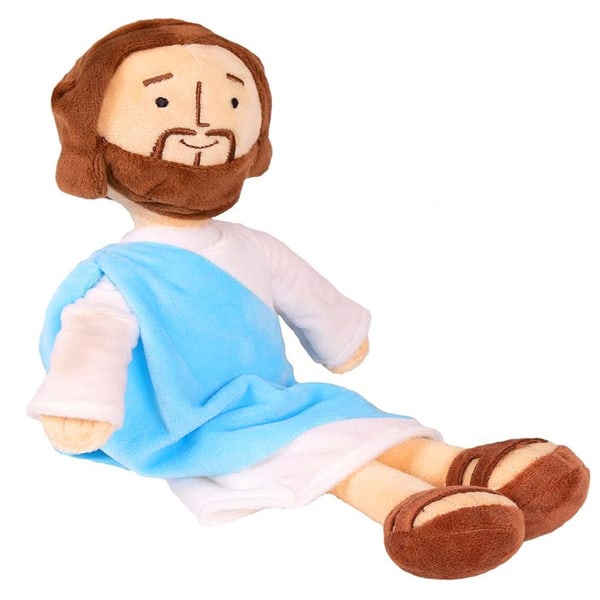 Jeesus Pehmo Ystäväni Jeesus Pehmo kristitty uskonnollinen lelu Pelastaja Pehmo kristitty uskonnollinen figuuri Koti joulukoristeet 13"