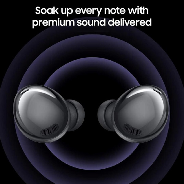 Sann trådlös HiFi-stereo hörlurar med touchkontroll, brusreducering, högkvalitativt HD-ljud, vattentäta för Samsung / Airpods / iPhone / IOS Silvery