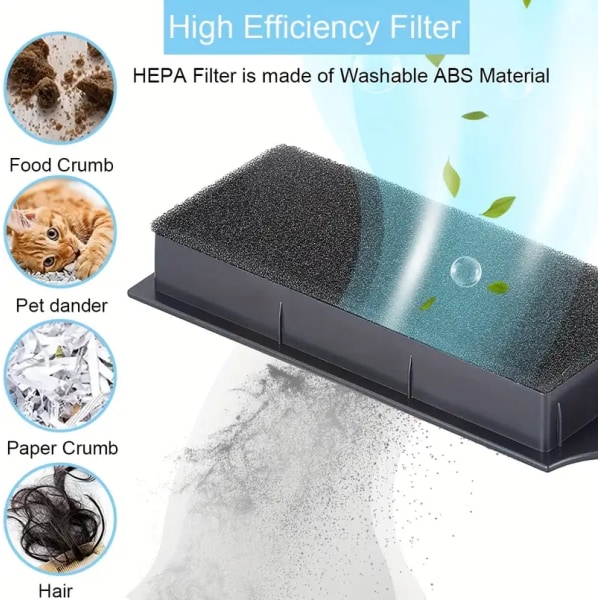 11 delar Ersättningsdelar för Ecovacs Deebot X1 TURBO/Deebot X1 OMNI/Deebot T10 Plus