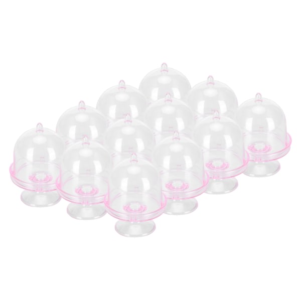 12 sett Mini Candy Box Cake Stand Cupcake Candy Display Plate