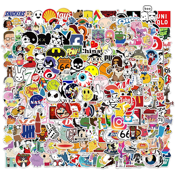 Street Fashion Stickers | 300PCS trendy cool packages