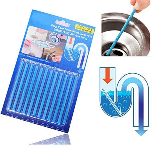 Sanistick avloppsrengöring 2-pack 8-Pack