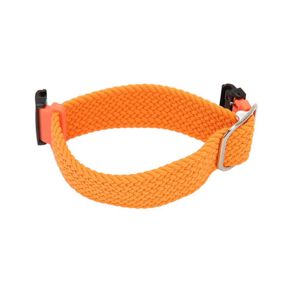 Klockarmband vävd nylon storlek justerbart klockarmband klockarmband för Garmin Fenix 7S 6S 5S orange