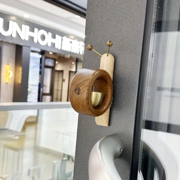 Dopamin Snigel Dörrklocka Koppar, Dörröppningspåminnelse för Hembutik Entré