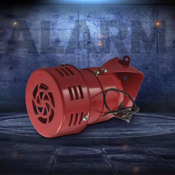 Ac 220v Red Metal Motor Air Raid Sirene Horn Alarm