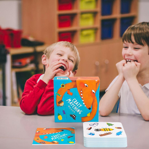 Kognitivt kortspil til børn Bordspil spil Uddannelse Læringskortspil Forældrebarn interaktivt spil
