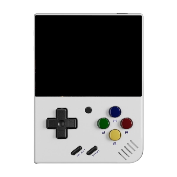 Kompakt Miyoo Mini Plus+ spelar det kompatibelt för RPG-älskare USB -gränssnitt med trådlös anslutning Stöd för wif White - 64G 0.28