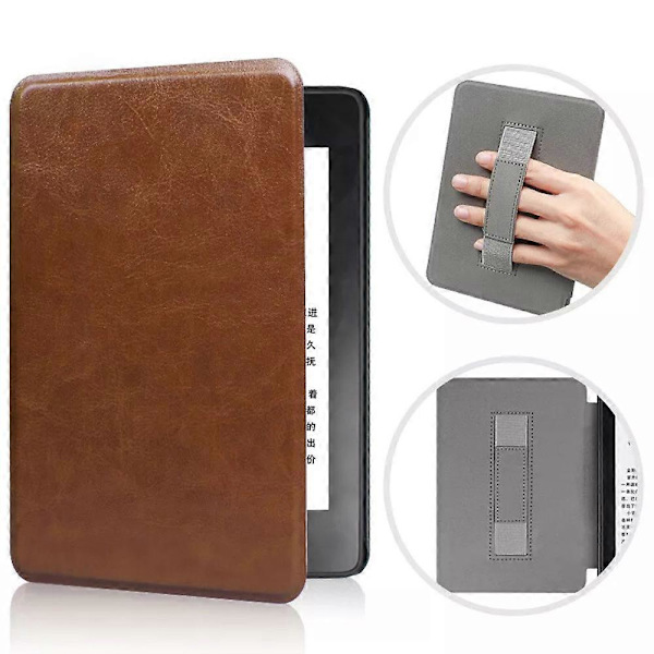 Smart etui til Kindle Paperwhite 12. generation etui 2024 Beskyttelsesetui til Kindle Paperwhite 2024 7 tommer (12. generation)_xx Brown