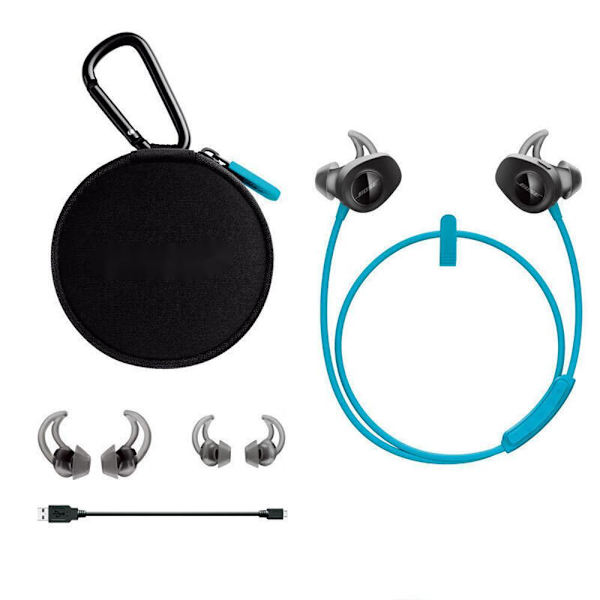 Soundport Langattomat Bluetooth-urheilukuulokkeet, Sopii juoksuun blue 0.25