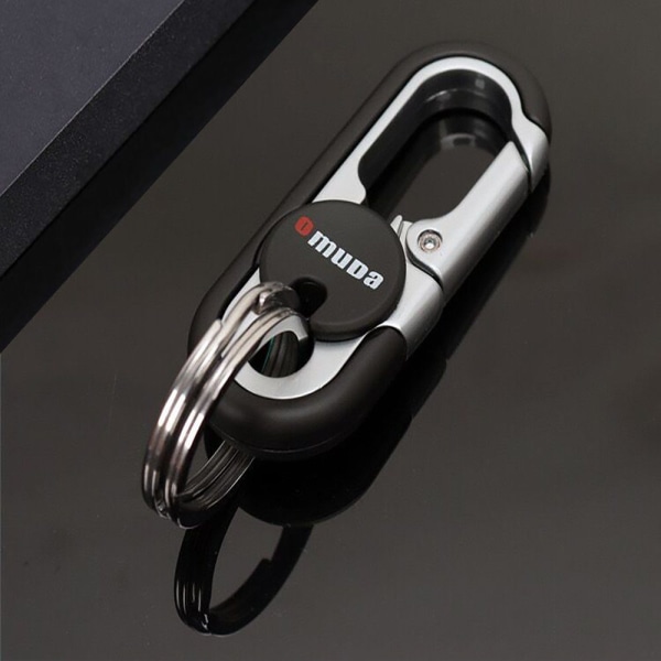 2 stk nøkkelring karabiner, mini utendørs verktøy unisex