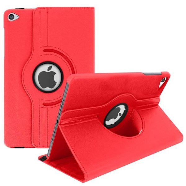 Fodral med 360° roterande stativfunktion Röd iPad Pro 9.7 / iPad Air 2 Röd Röd