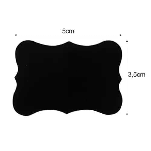 Jar Labels | Jar Marking | 24 Labels + Black Pen black