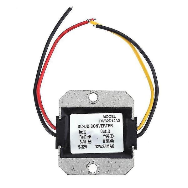 Dc-dc 20-60V til 12v 3a automatisk spændingsstabilisator Power regulator