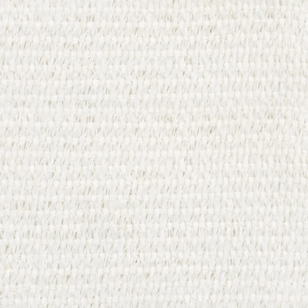 vidaXL Solsegel 160 g/m² vit 3x6 m HDPE White White