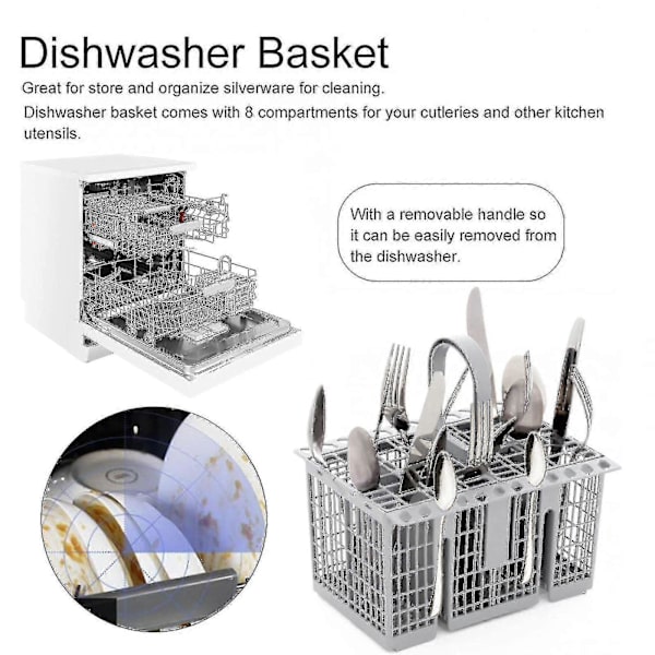 Diskmaskinsbestickskorg för Ariston Hotpoint Indesit Strong Pl {AZC}