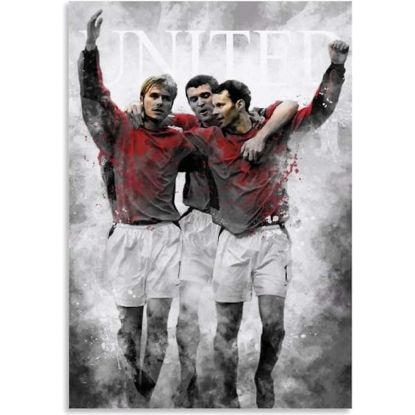1000-bitars pussel Manchester United fotbollsspelare affisch Vuxna Barnleksak Utbildning för vuxna Barnspel Utbildningsleksaker Ma1 500 st
