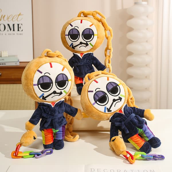Dandy's World Clock Monster Plyslegetøj, 35 cm Blød Udstoppede Samlerdukke 35cm