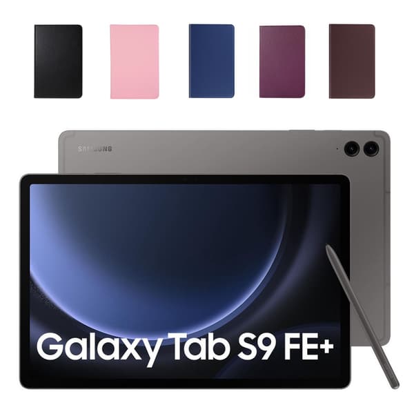 Samsung Galaxy Tab S9 FE Plus -kotelo - Musta_xx Black Black