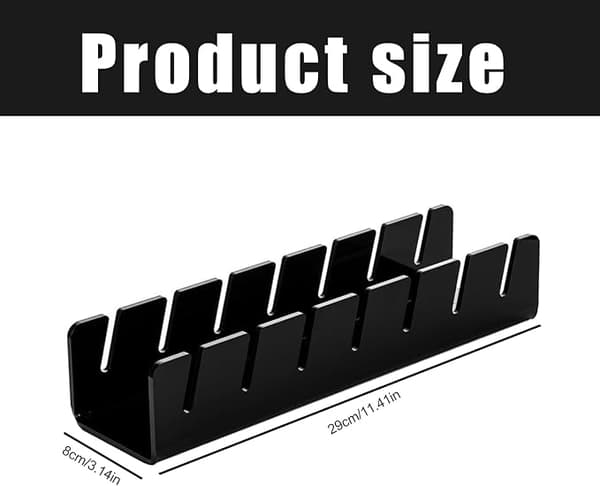 Baseball Cap Organizer Holder 7 Kasketter Sort (W)_xx