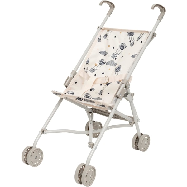 Baby Stroller Sulky - Floral - Lekevogn for barn i alderen 3+ - Bursdagsgave