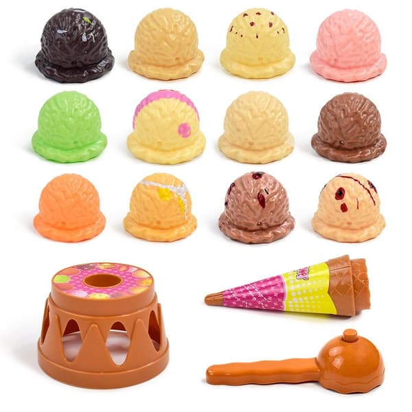 Børns Is Stabling Legetøj Interaktiv Forælder-Barn Ice Cream Stacking Game (Opp Bag)