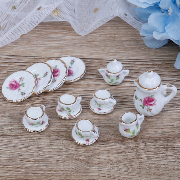 15 kpl 1:12 Nukkekodin Miniatyyri Astiat A7