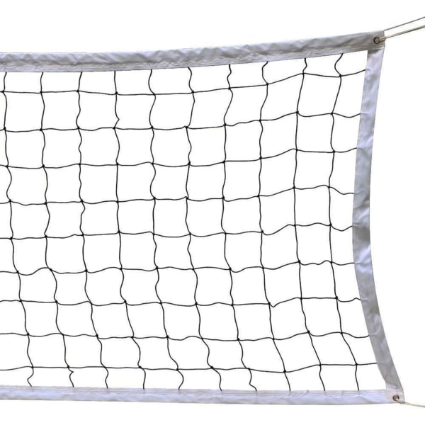 9,5 m x 1 m sandvolleyballnett med volleyballstativ for volleyball ba