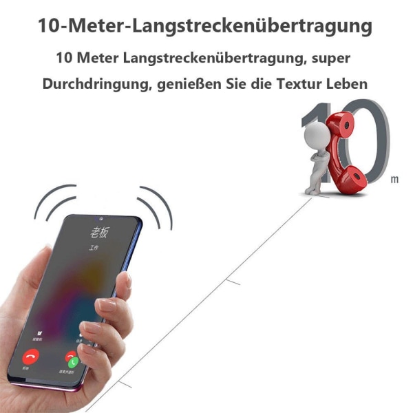 Bluetooth headset – PC headset med mikrofon, trådløse hovedtelefoner