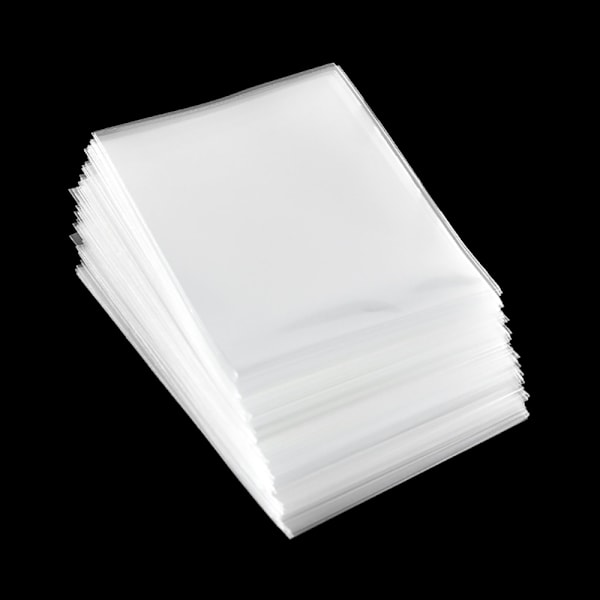 100 st/set Kortfickor Transparenta Toppmatare Korthållare Skydd Tjocka Samlarkortshållare Klara Skyddsfickor 0.05 5.6x8.8CM