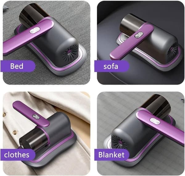 Handheld Mattress Vacuum Cleaner - Powerful Suction for Bed, Sofa, and Bedding