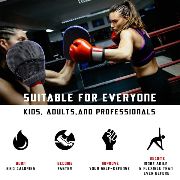 Bokse Mma Punching Mitts Focus Pads