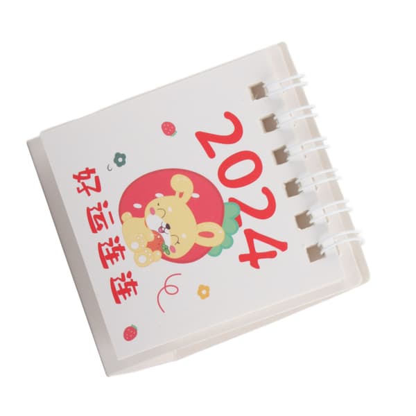 2024 Mini 3D Skrivebordskalender (Lykke til)