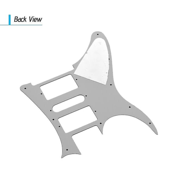 Hsh Elektrisk Guitar Pickguard Pvc Pick Guard Scratch Til Ibanez G250 Guitar Udskiftning Hvid Perle 3 Lag Hvid