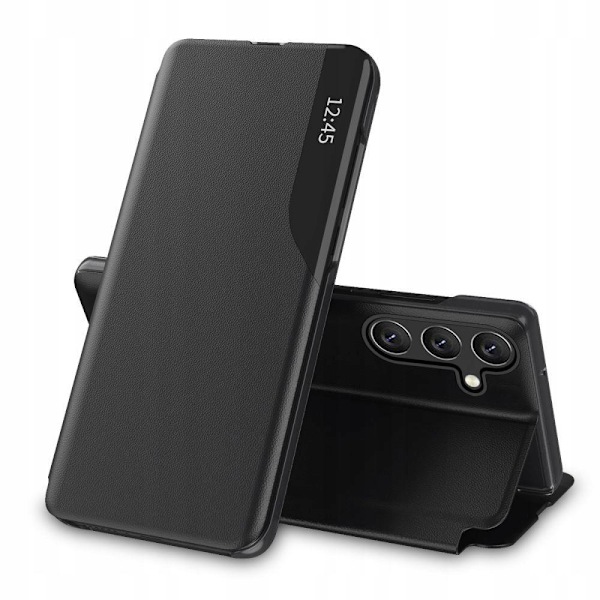 Tech-Protect Galaxy A34 5G -kotelo Smart View Musta