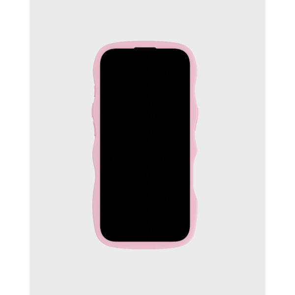 held iPhone 16 Pro Max -kuori, aaltoileva pinkki/läpinäkyvä_xx 64