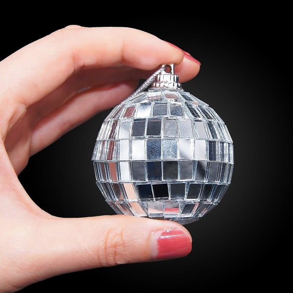 12 stk Disco Ball Dekorasjon Speil Ball Ornament For Party