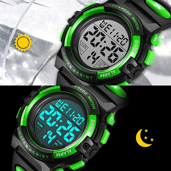 Digitaalinen watch, 50m vedenpitävä watch