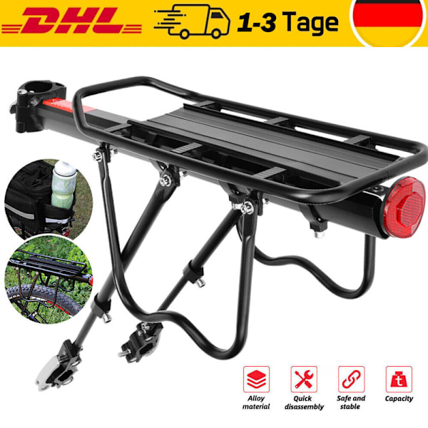 Bagagebærer mountainbike universal bagagebærer cykel til 24-29 tommer MTB aluminium