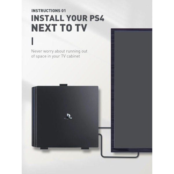 Vægbeslag til PS4-konsol PS4 Pro
