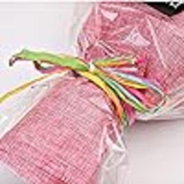 4 Rullar Färgad Raffiapappersband 80M Raffia Garn Hantverk Pappersband Inpackning