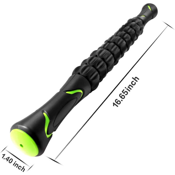 Massage Roller Muskelrulle Stick - Ultra Portabel Massager Djup Triggerpunkt Massage Roller - Lindrar Ömma Muskler - Fysioterapi